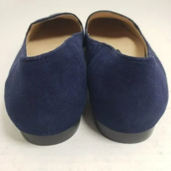 Tommy Bahama Blue Keep Palm Carry On Flats Sz 10 - Picture 5 of 7